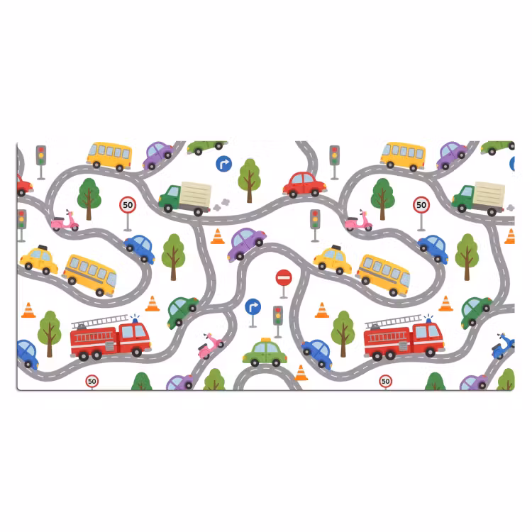 Bureau onderlegger - Voertuig - Weg - Patroon — 2