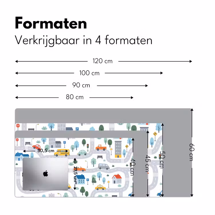 Bureau onderlegger - Stad - Verkeer - Patroon — 8