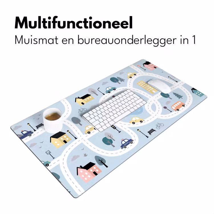 Bureau onderlegger - Stad - Wegen - Auto's — 7