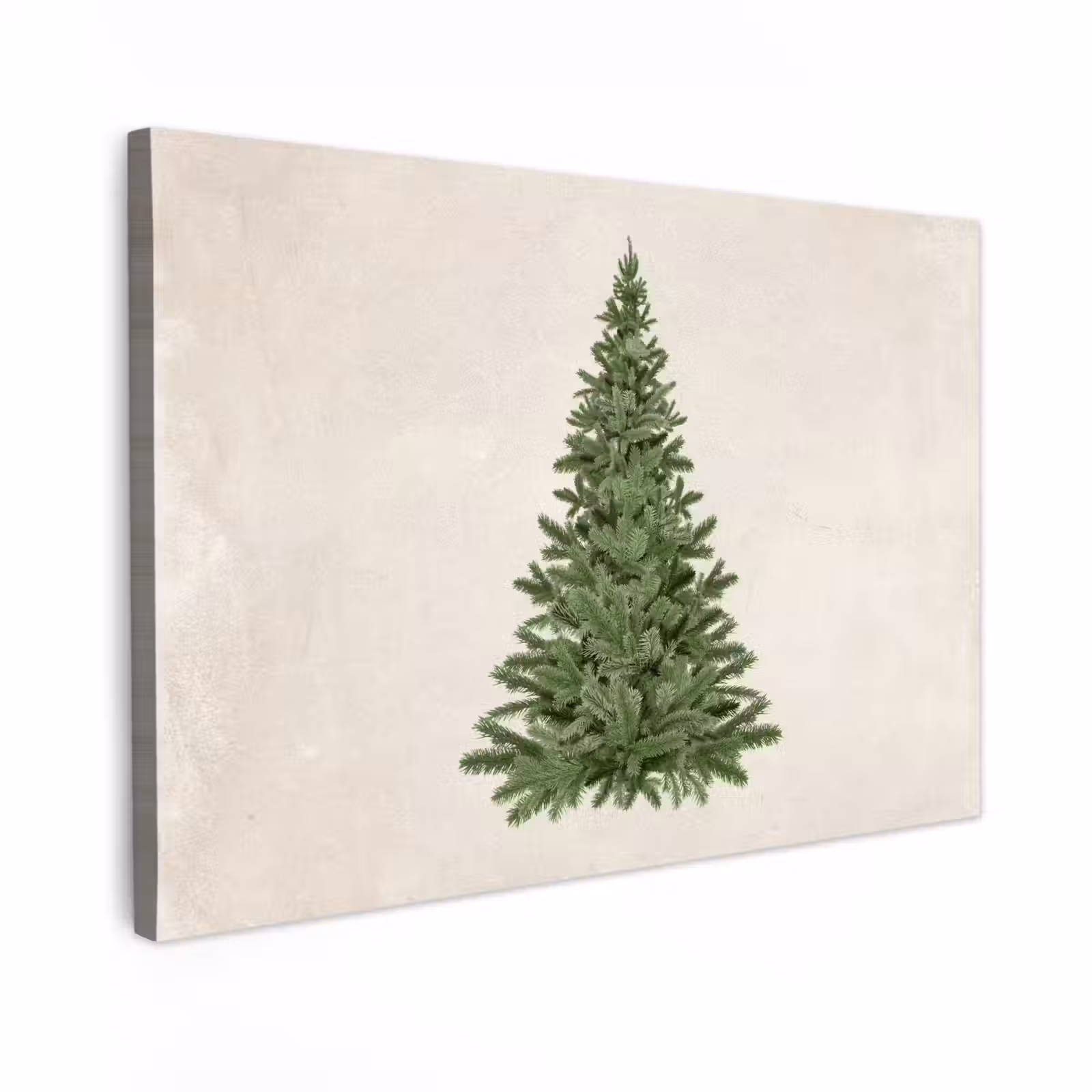 Canvas schilderij - Kerstboom - Groen - Kerstmis - Feestdagen — 1