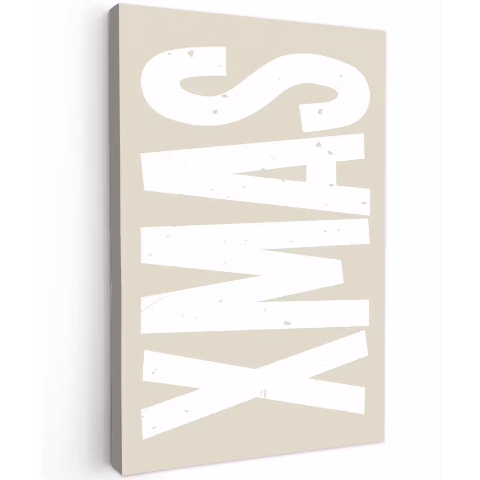 Canvas schilderij - Xmas - Kerst - Japandi - Kerstversiering — 1