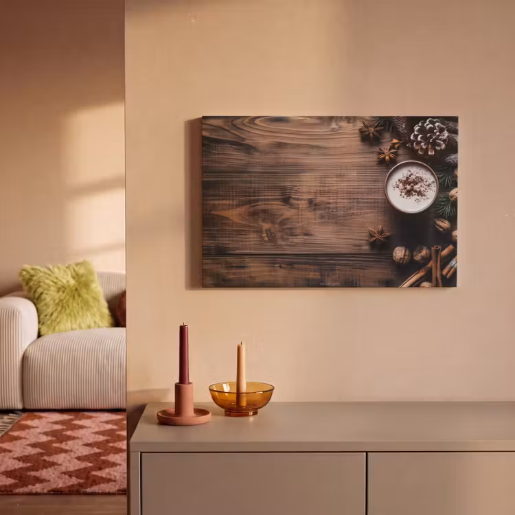 Canvas schilderij - Winter - Houtlook - Stilleven — 2