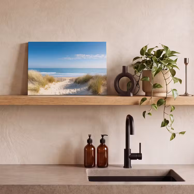Canvas schilderij - Strand - Zee - Duin - Zand - Zomer — 2