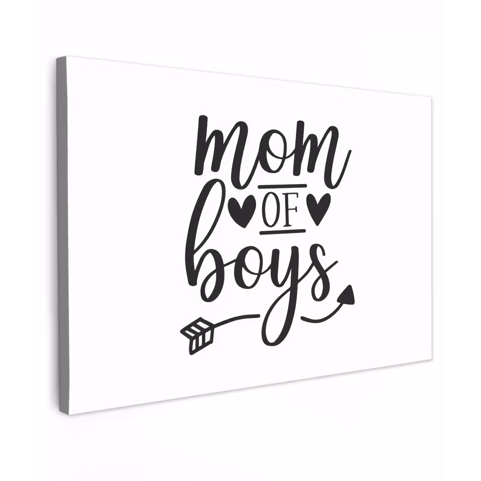 Canvas schilderij - Jongens - Moederdag - Quotes — 1