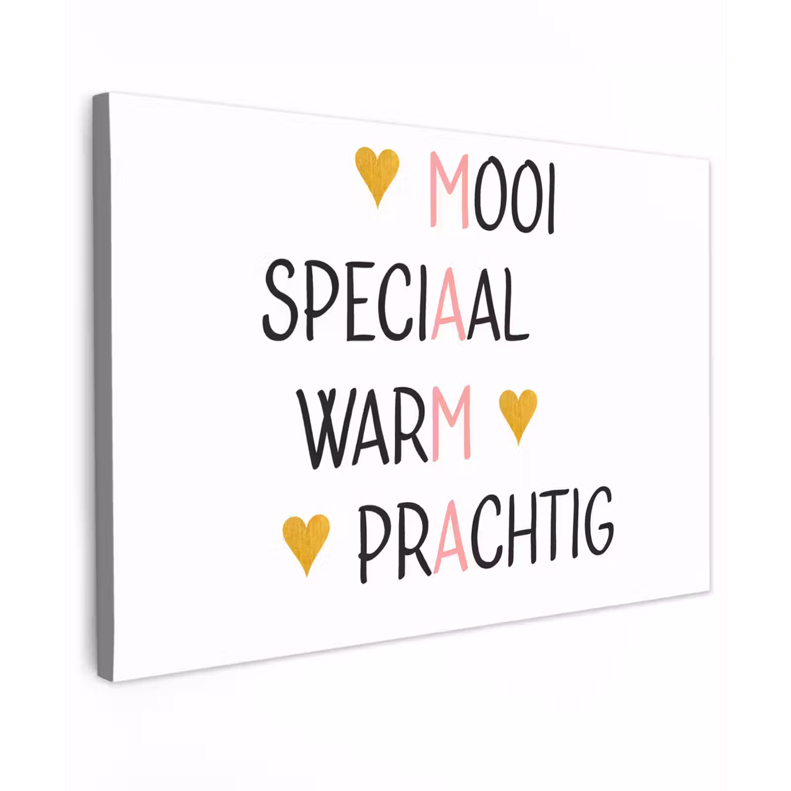 Canvas schilderij - Spreuken - Mama - Quotes — 1