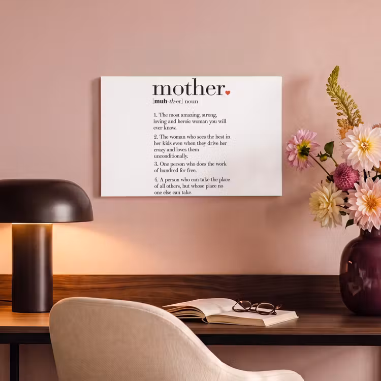 Canvas schilderij - Moeder definitie - Quotes - Mother - Spreuken — 4