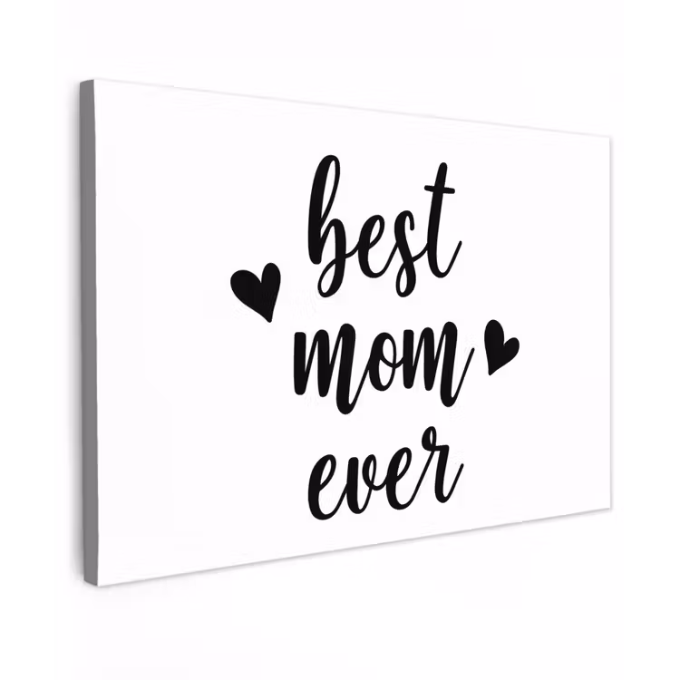 Canvas schilderij - Quotes - Moederdag - Cadeau — 1