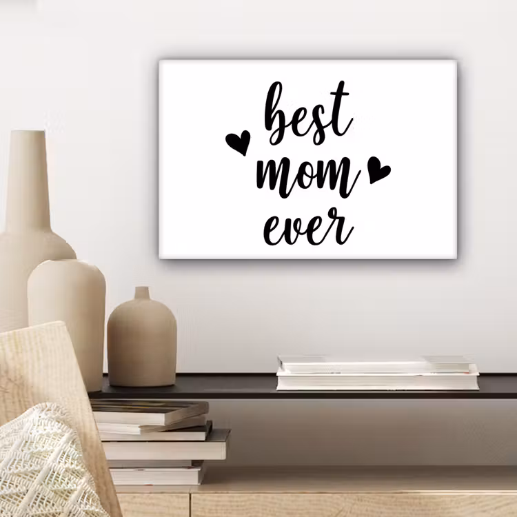Canvas schilderij - Quotes - Moederdag - Cadeau — 5