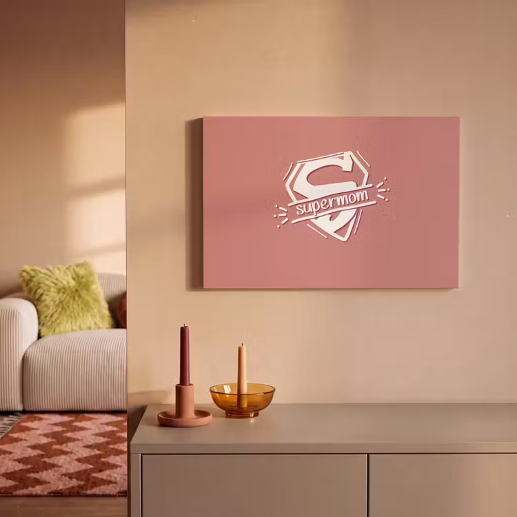 Canvas schilderij - Spreuken - Supermom - Moeder - Quotes — 2