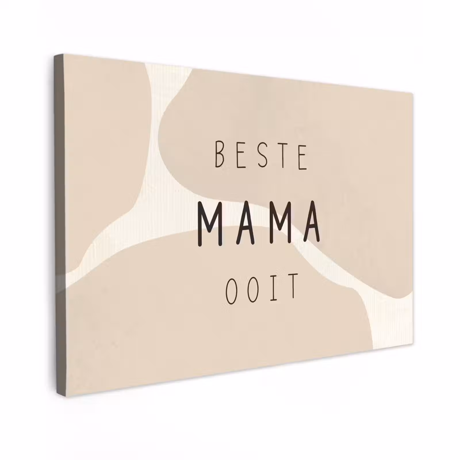 Canvas schilderij - Quotes - Beste mama ooit - Mama - Spreuken — 1