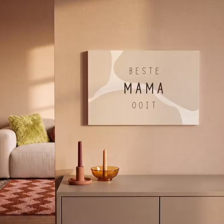 Canvas schilderij - Quotes - Beste mama ooit - Mama - Spreuken — 2