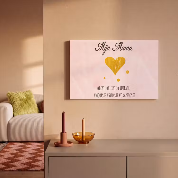 Canvas schilderij - Quotes - Moeder - Spreuken - Mijn mama — 2