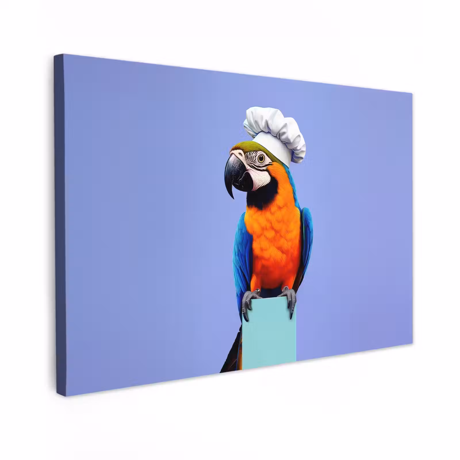 Canvas schilderij - Papegaai - Koksmuts - Vogel - Leuk — 1