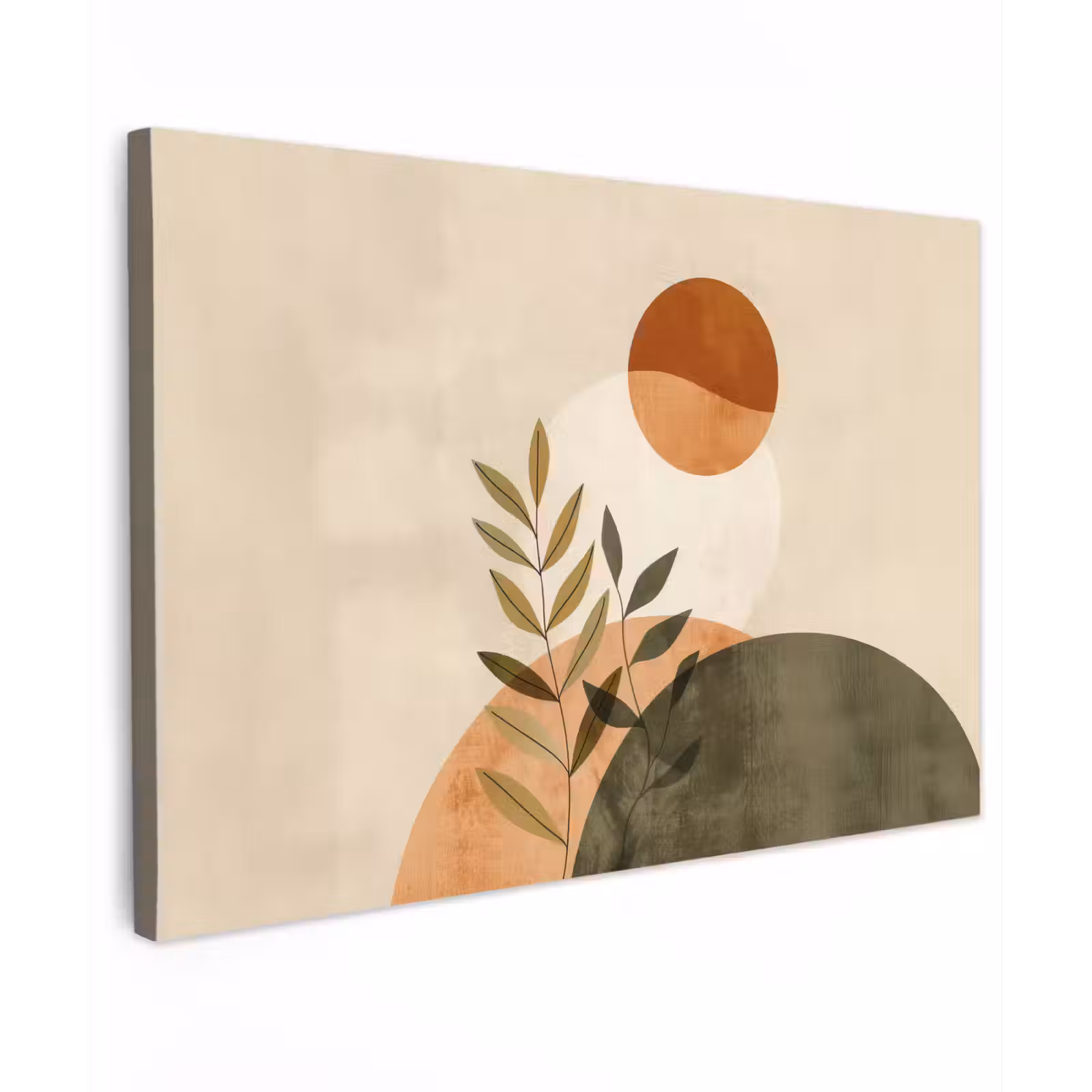 Canvas schilderij - Takken - Vormen - Abstract — 1
