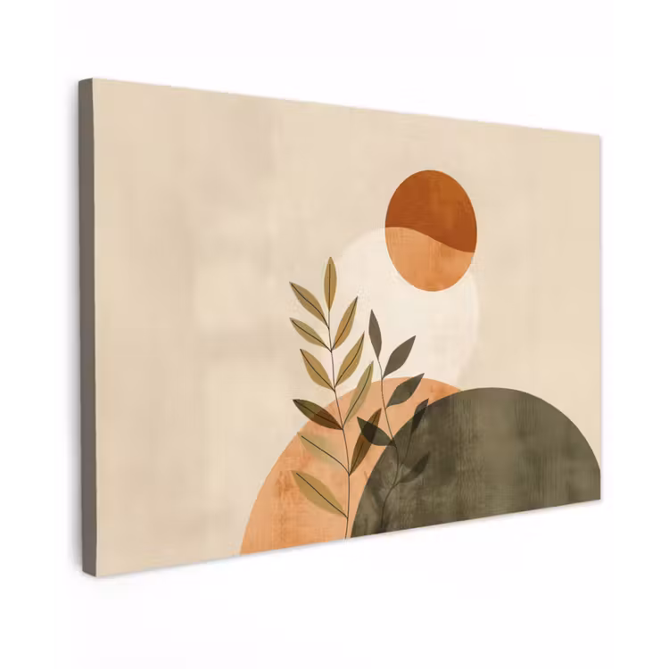 Canvas schilderij - Takken - Vormen - Abstract — 1