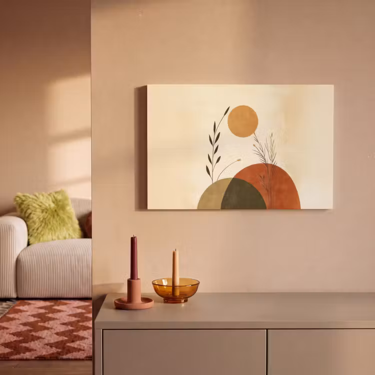 Canvas schilderij - Planten - Abstract - Vormen — 2