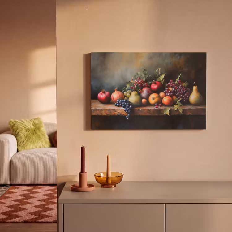 Canvas schilderij - Rustiek - Stilleven - Fruit — 2