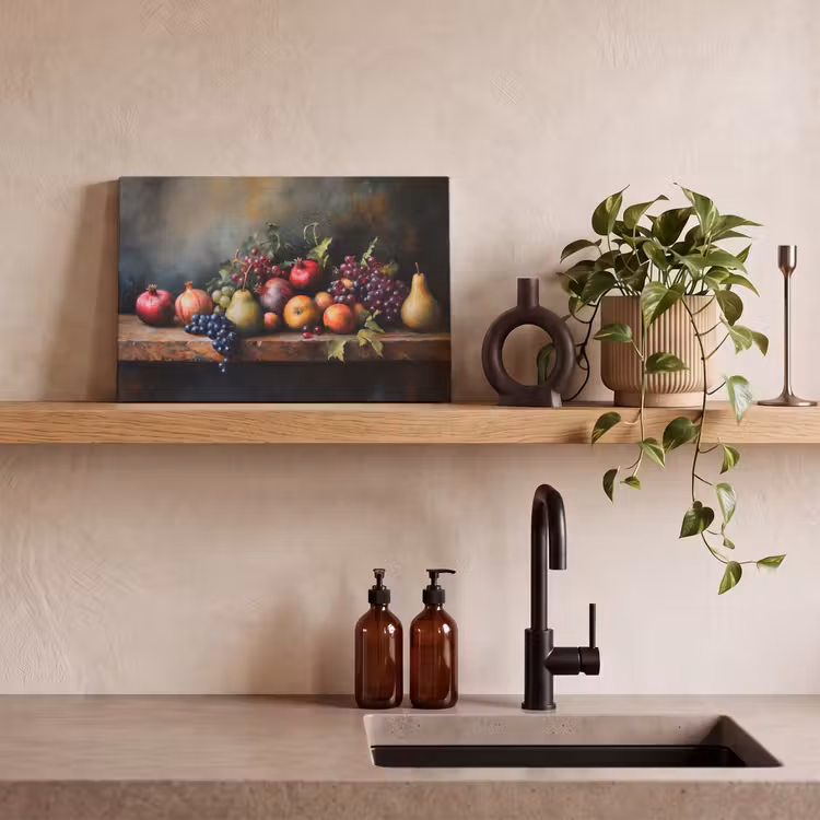 Canvas schilderij - Rustiek - Stilleven - Fruit — 3