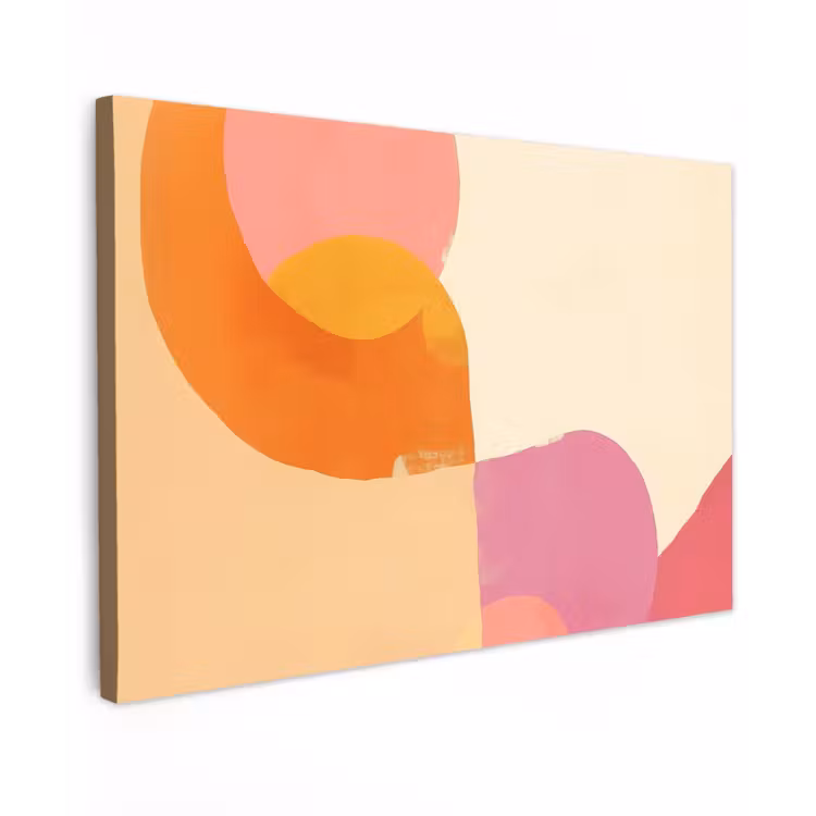 Canvas schilderij - Vormen - Abstract - Kleurrijk — 1