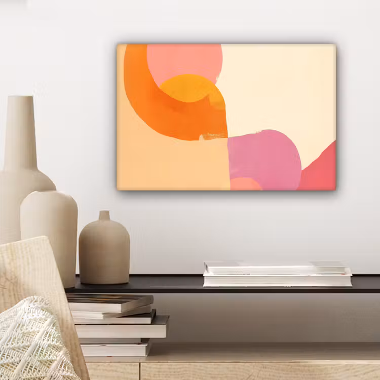 Canvas schilderij - Vormen - Abstract - Kleurrijk — 5