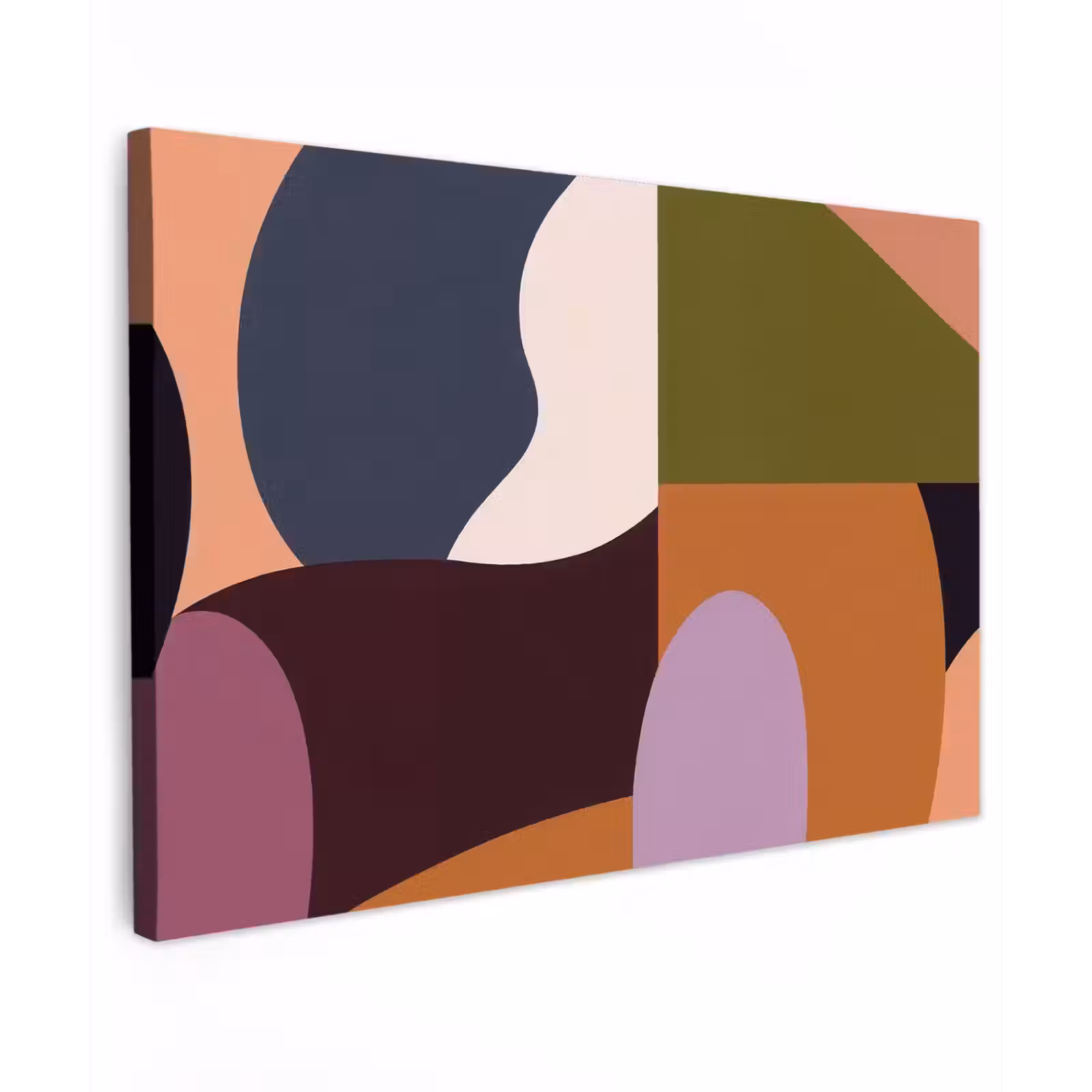 Canvas schilderij - Vormen - Abstract - Kleuren - Vierkant — 1
