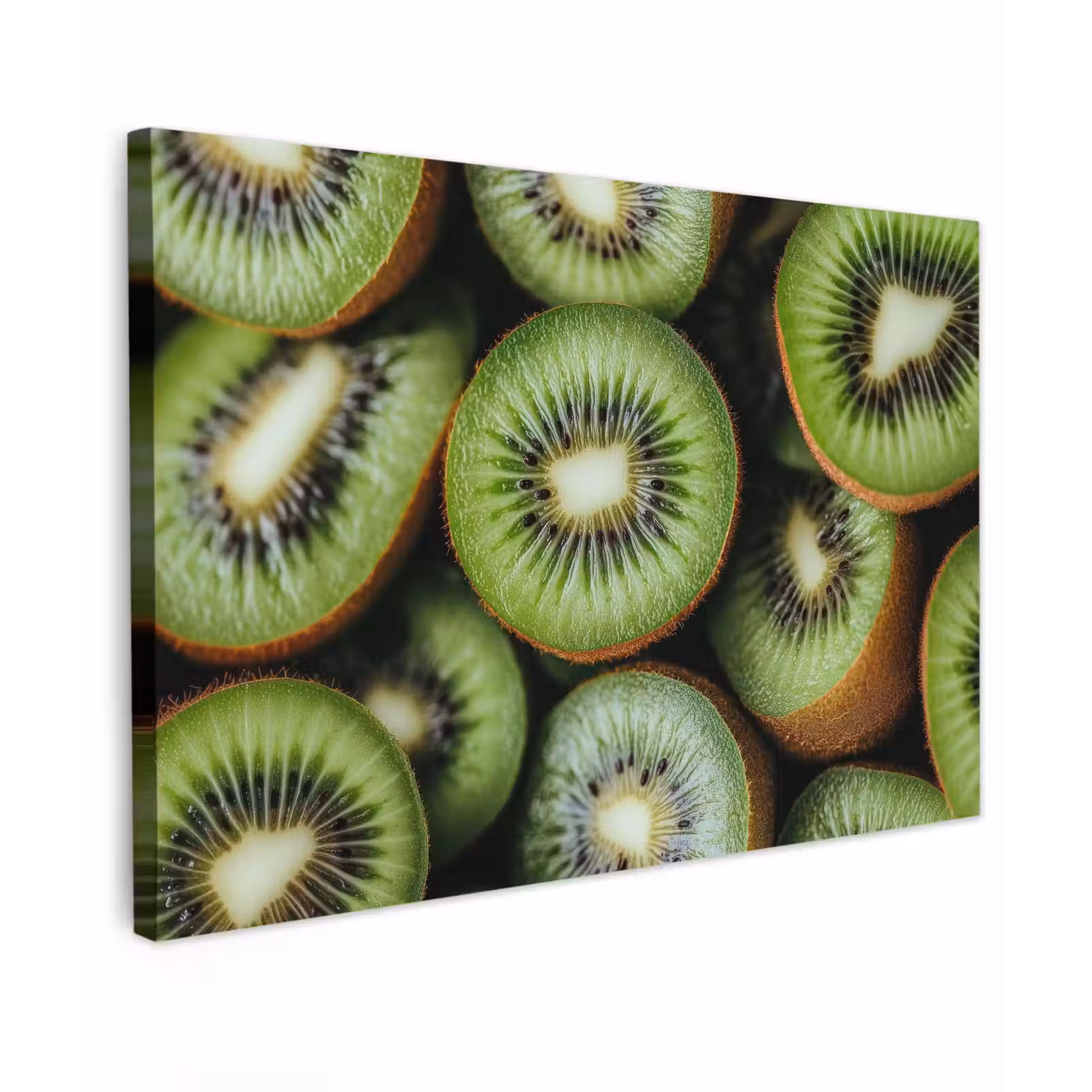 Canvas schilderij - Kiwi - Fruit - Groen — 1