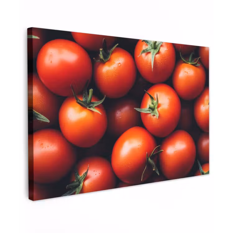 Canvas schilderij - Groente - Rood - Tomaten — 1