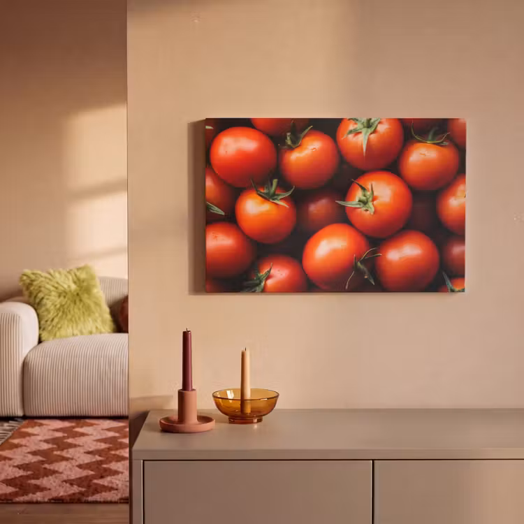 Canvas schilderij - Groente - Rood - Tomaten — 2
