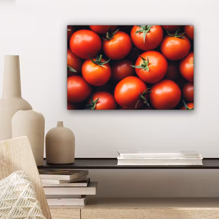 Canvas schilderij - Groente - Rood - Tomaten — 5