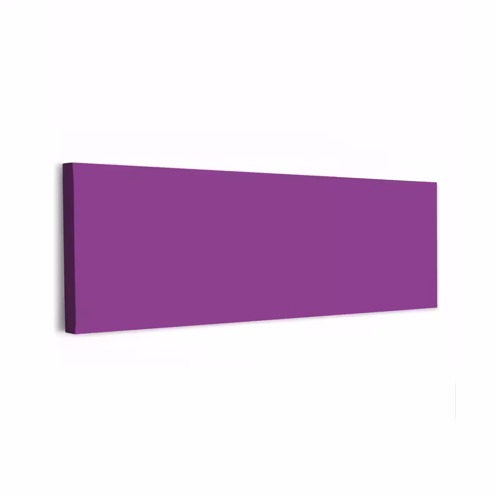 Canvas schilderij - Paars - Kleuren - Effen — 1