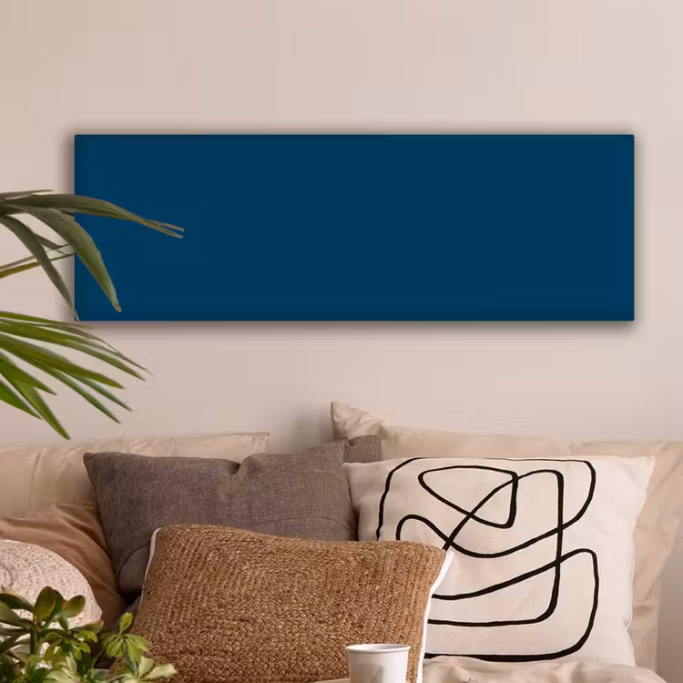 Canvas schilderij - Indigo - Palet - Kleuren — 2