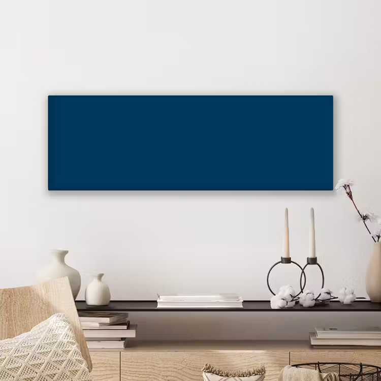 Canvas schilderij - Indigo - Palet - Kleuren — 5
