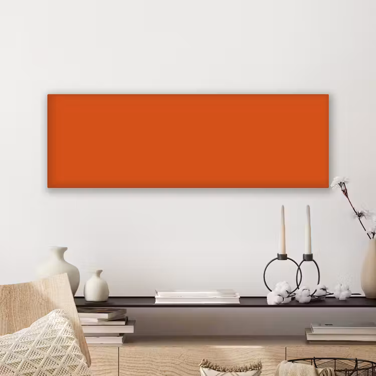 Canvas schilderij - Sienna - Aarde - Kleuren - Effen — 5