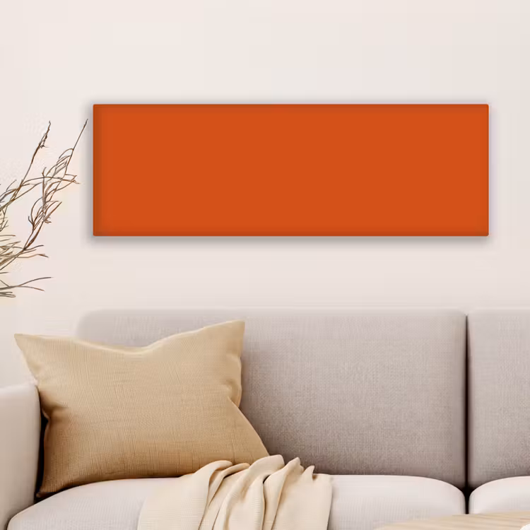 Canvas schilderij - Sienna - Aarde - Kleuren - Effen — 6