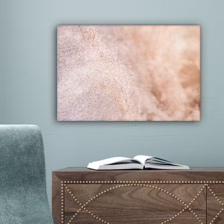 Canvas schilderij - Pampasgras - Structuur - Planten - Natuur — 4