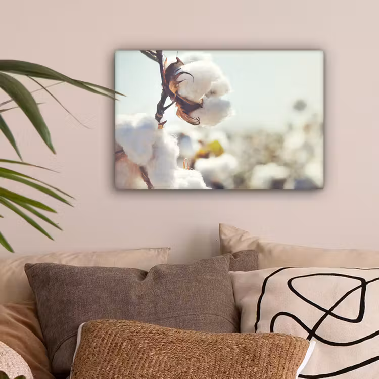 Canvas schilderij - Planten - Bloem - Tak - Natuur — 2
