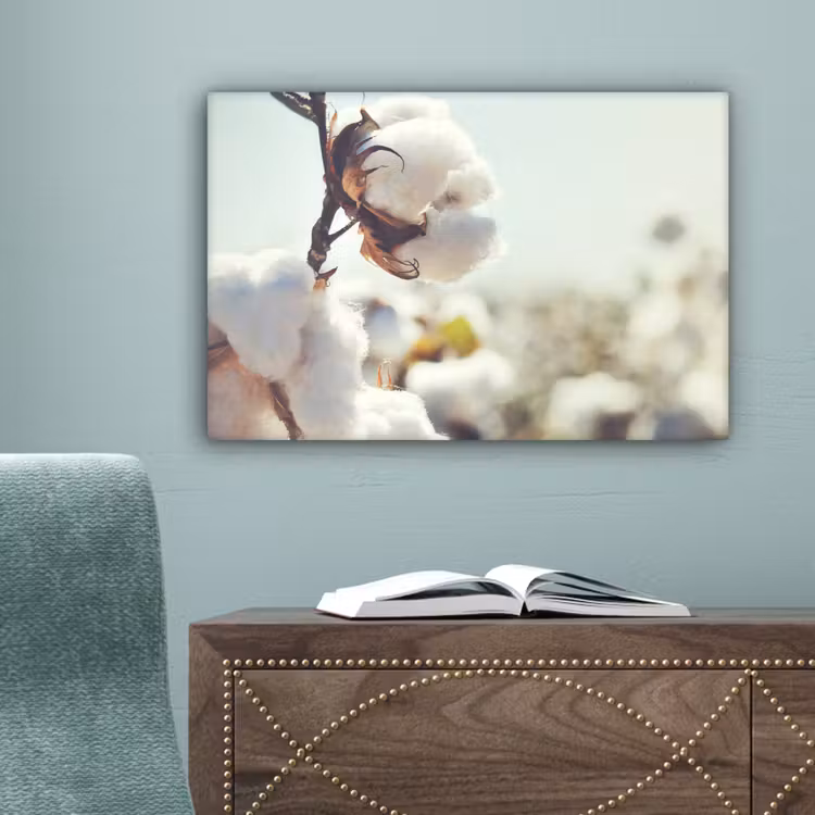 Canvas schilderij - Planten - Bloem - Tak - Natuur — 4