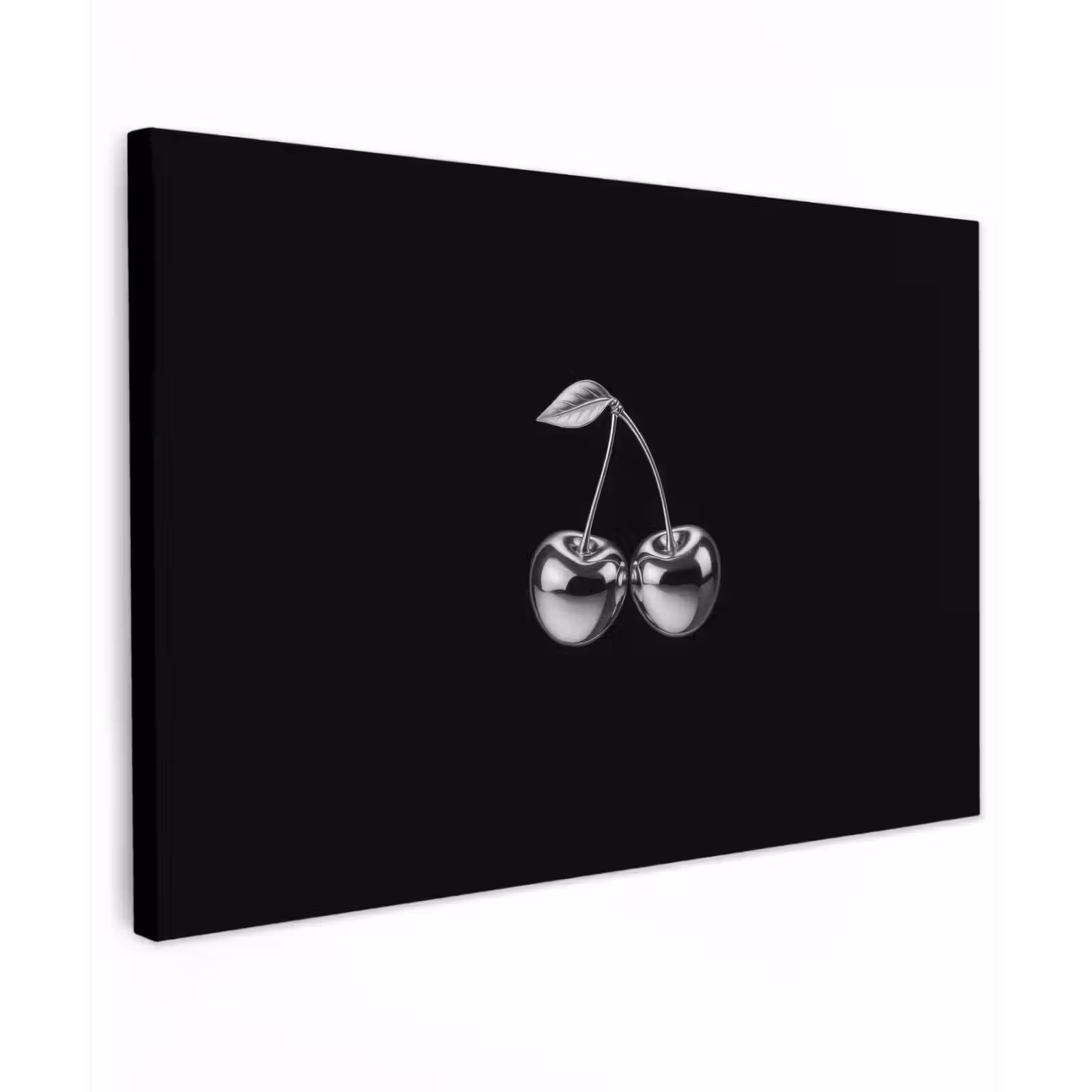 Canvas schilderij - Kers - Luxueus - Metallic — 1