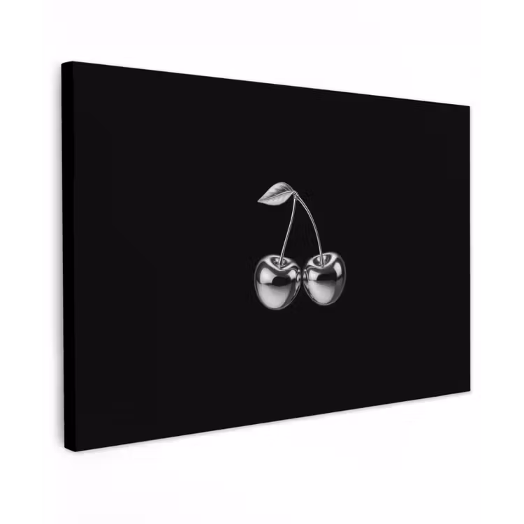 Canvas schilderij - Kers - Luxueus - Metallic — 1