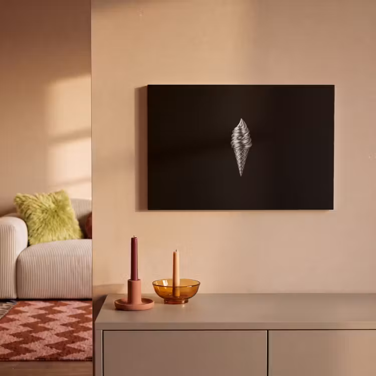 Canvas schilderij - Softijs - Realistisch - Futuristisch — 2