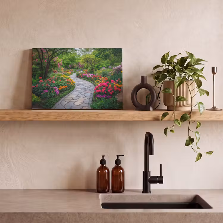 Canvas schilderij - Park - Bloemen - Tuin — 3