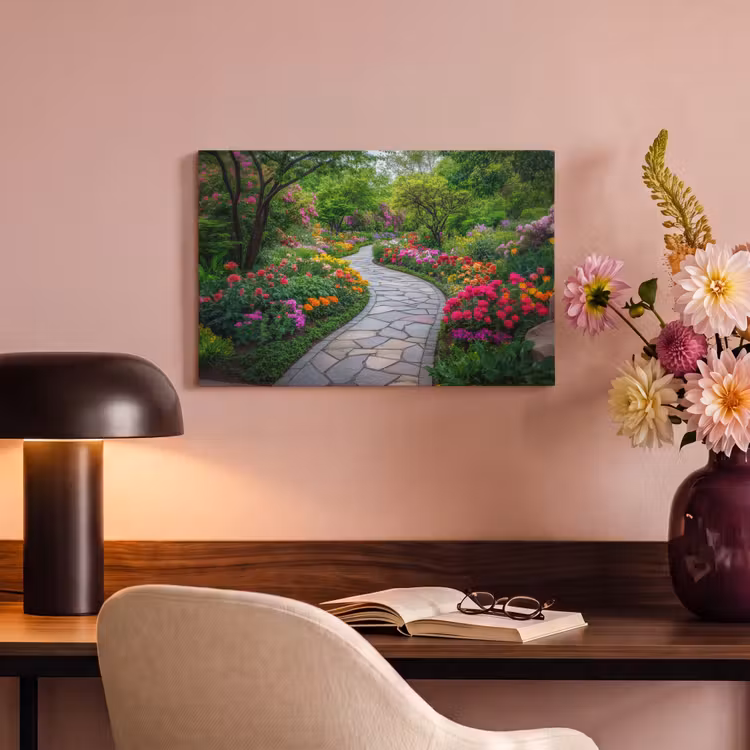 Canvas schilderij - Park - Bloemen - Tuin — 4