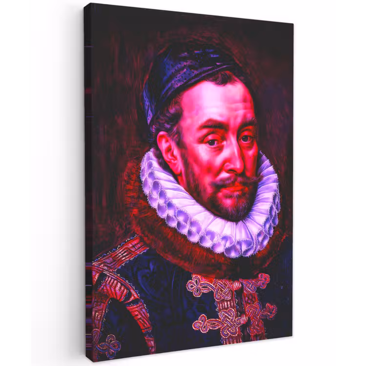 Canvas schilderij - Willem van Oranje - Adriaen Thomasz - Oude meesters — 1
