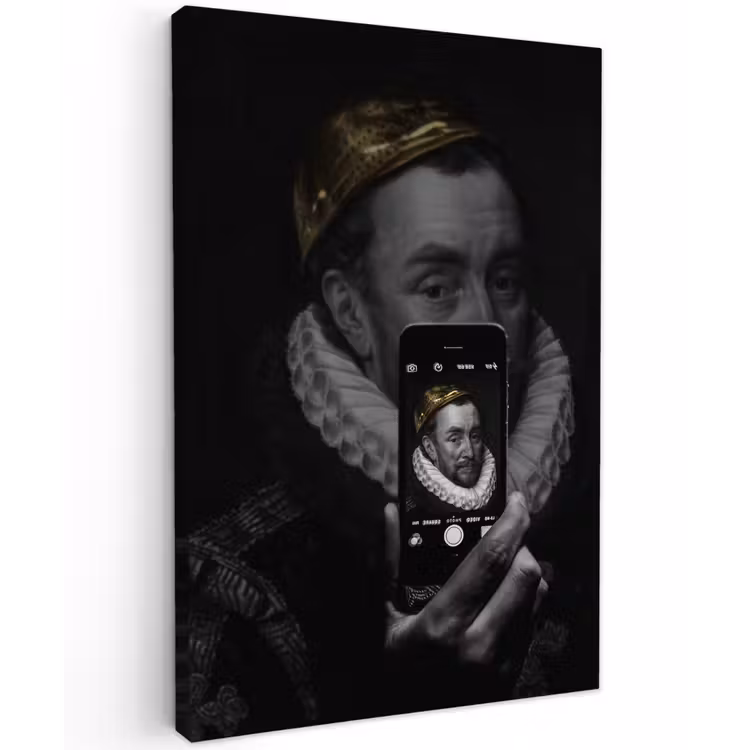 Canvas schilderij - Willem van Oranje - Adriaen Thomasz - Smartphone — 1