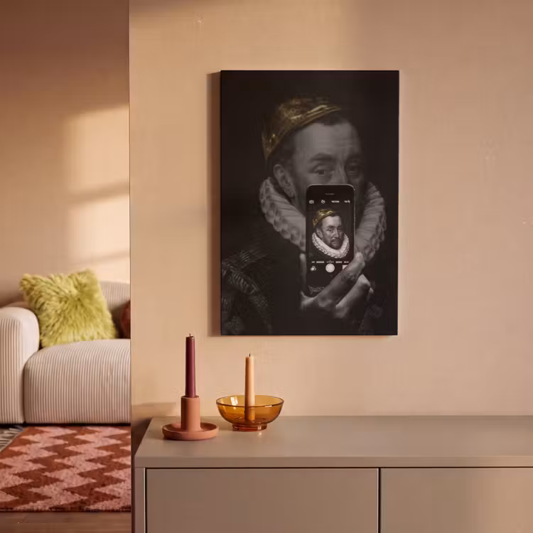 Canvas schilderij - Willem van Oranje - Adriaen Thomasz - Smartphone — 2