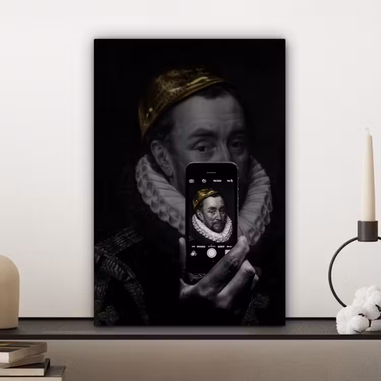 Canvas schilderij - Willem van Oranje - Adriaen Thomasz - Smartphone — 5