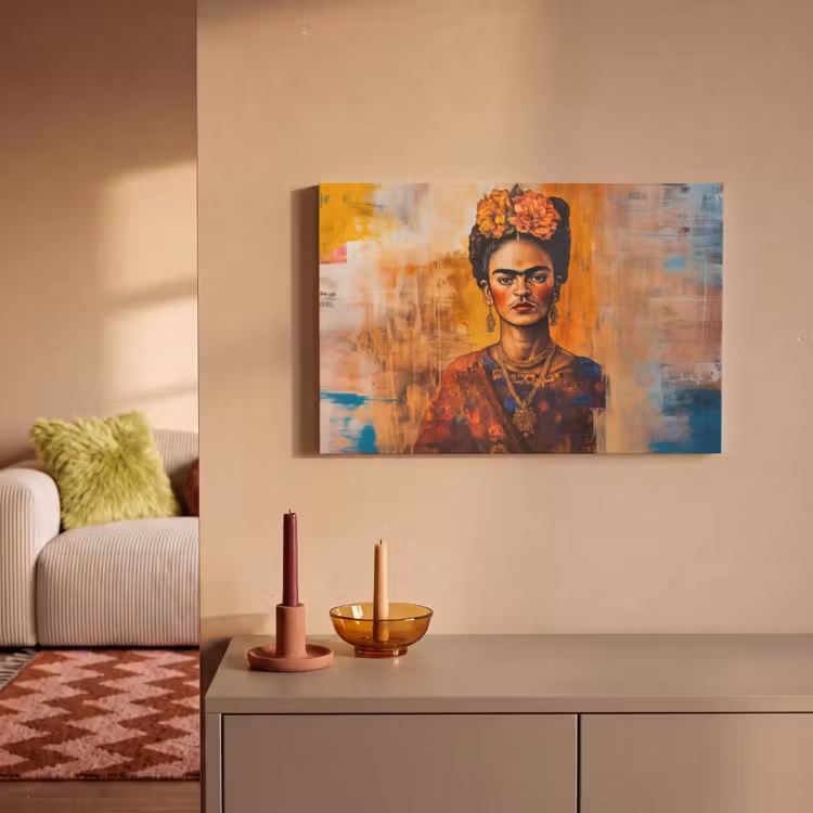 Canvas schilderij - Portret - Sieraden - Schilderachtig — 2