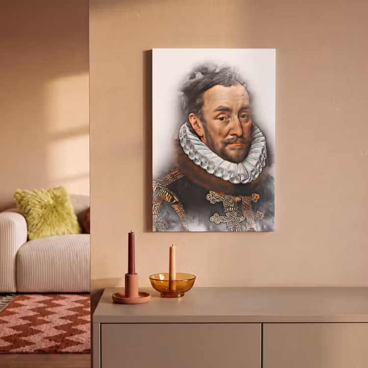 Canvas schilderij - Willem van Oranje - Adriaen Thomasz - Rook — 2