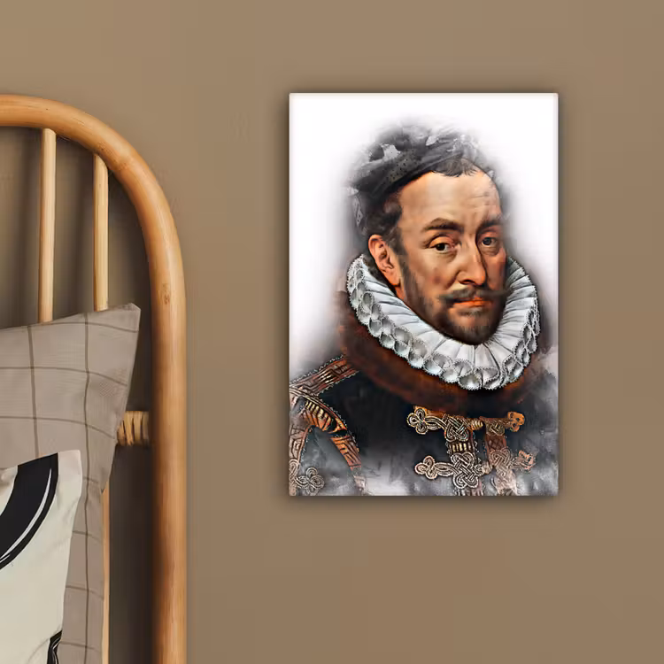 Canvas schilderij - Willem van Oranje - Adriaen Thomasz - Rook — 3