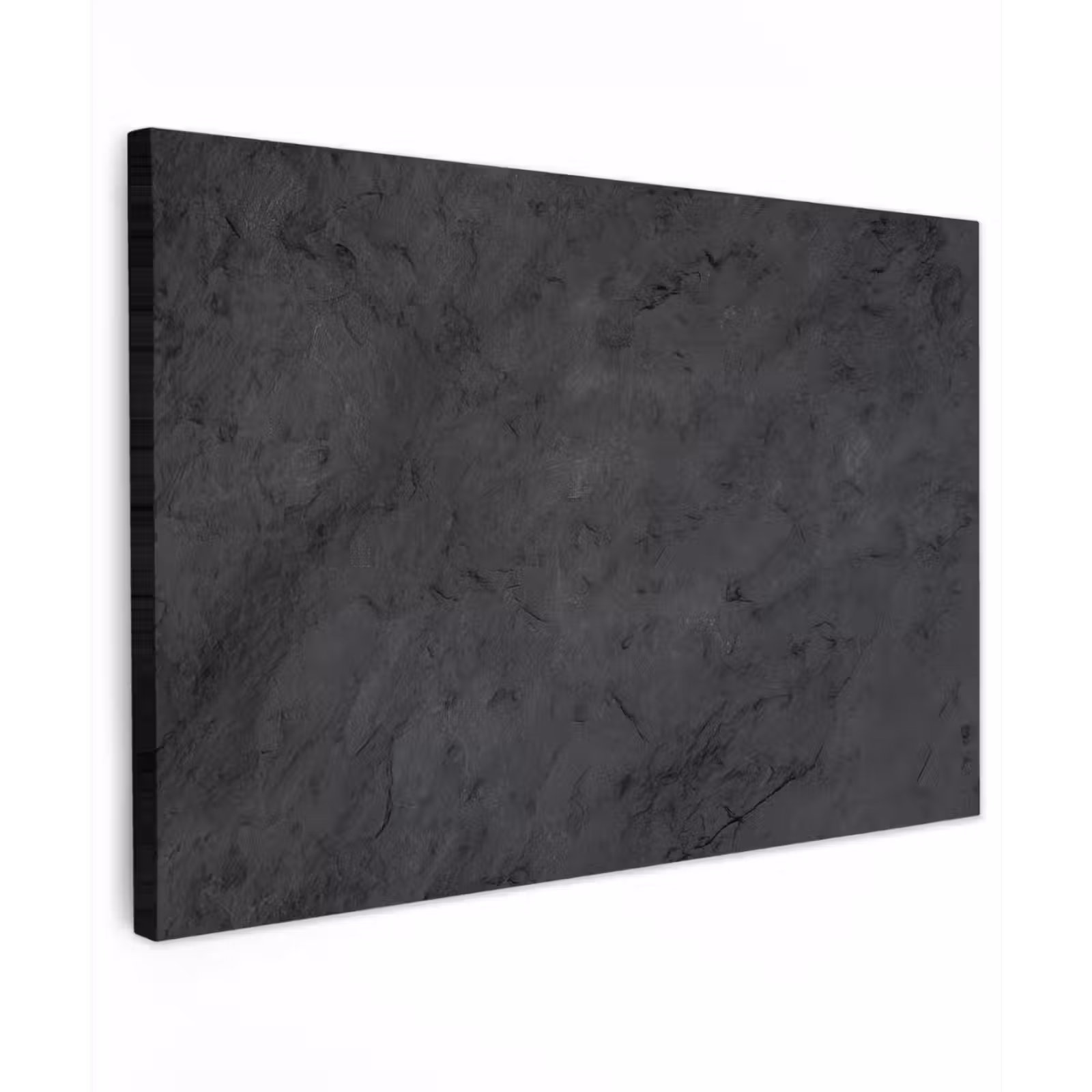 Canvas schilderij - Grijs - Cement - Beton - Industrieel - Structuur — 1